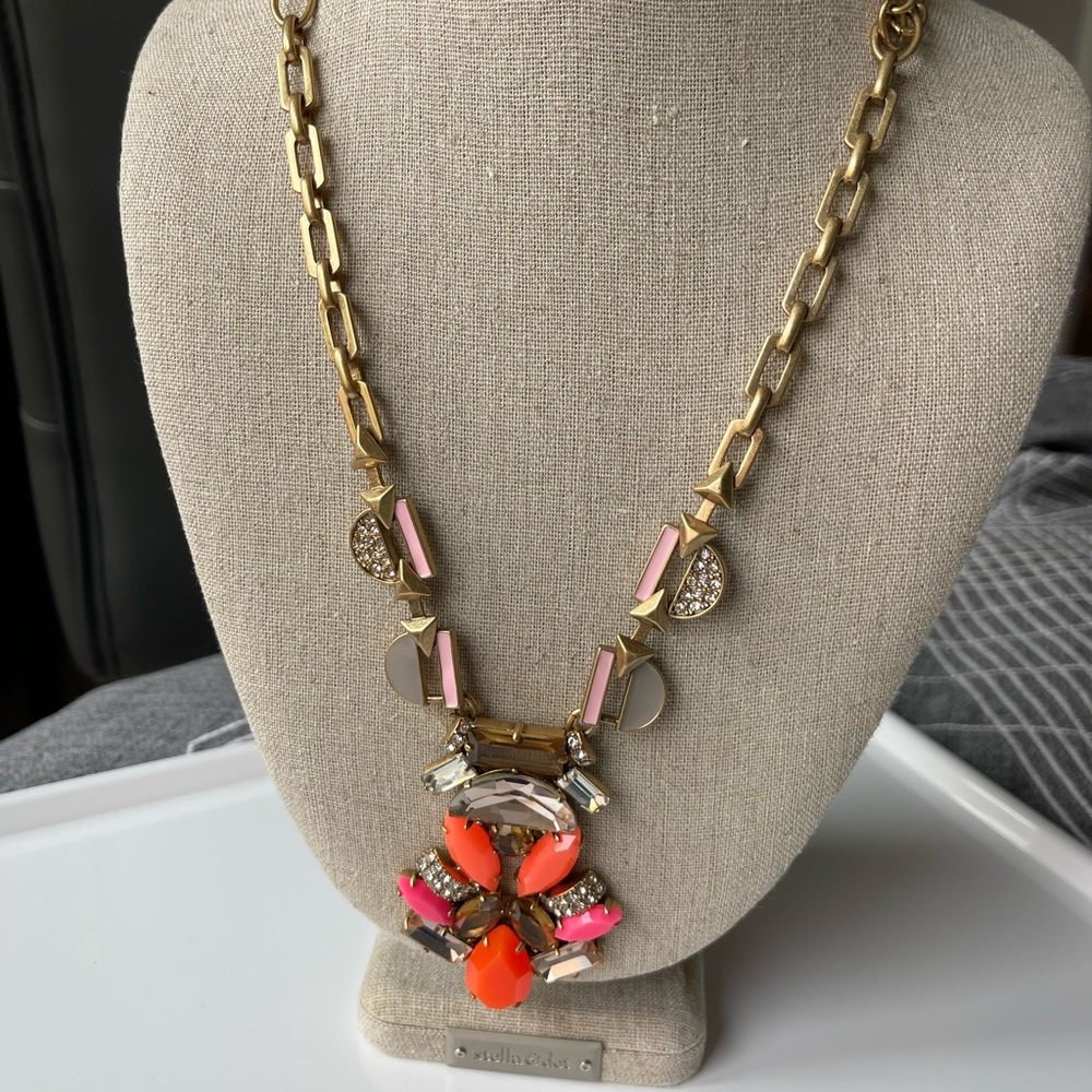 Stella & Dot Pop Geo Pendant Necklace